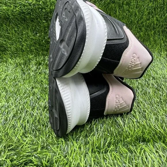 adidas Women's Black and Pink Sneakers - Picture 11 of 14